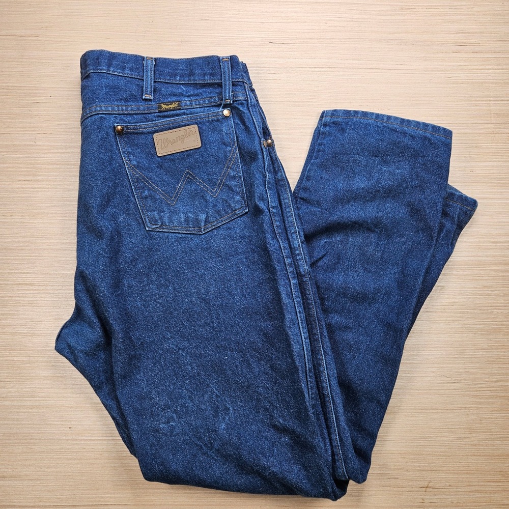 Wrangler Cowboy Cut Original Fit Jeans Men 40x32 Fit 40x30 13MWZ Denim Workwear